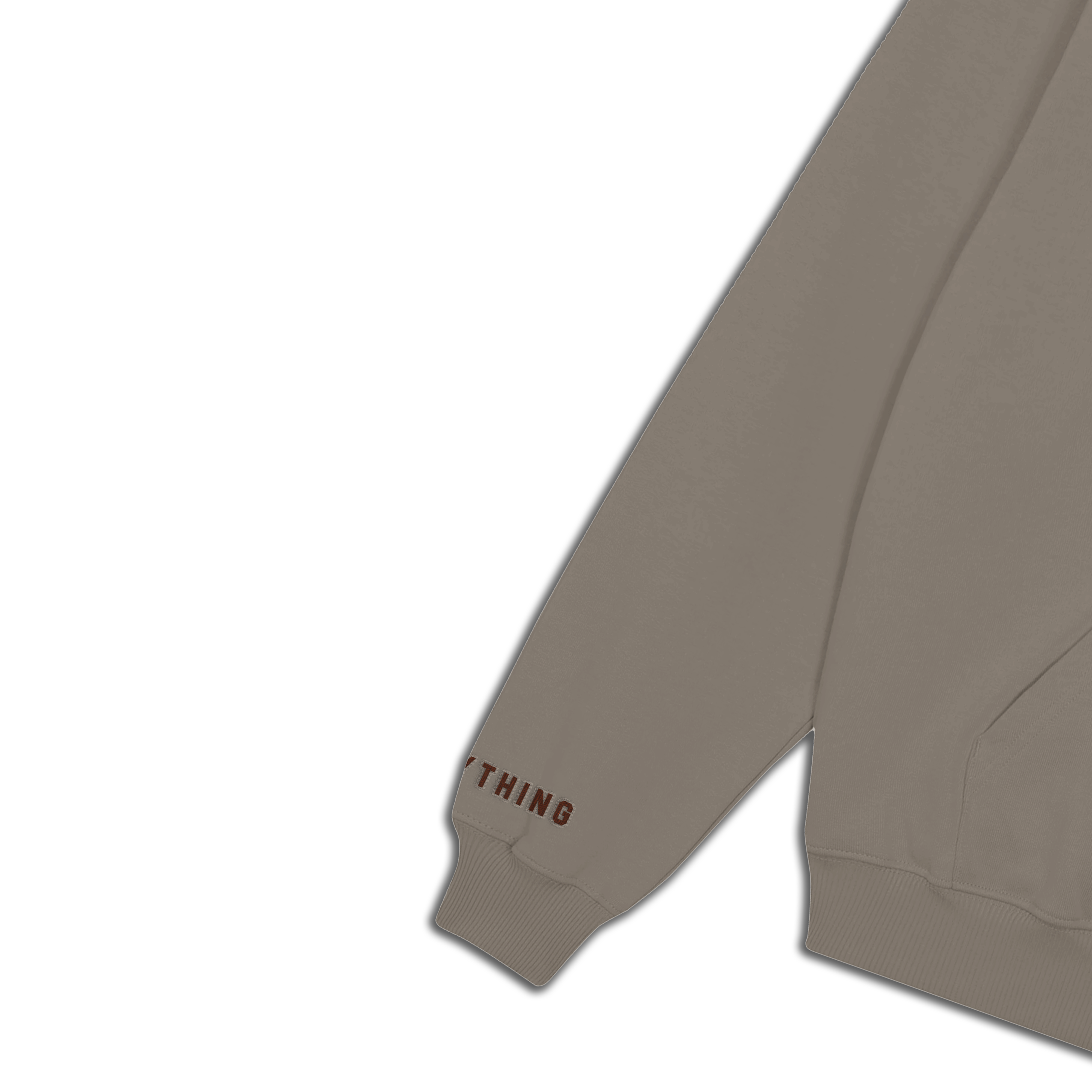 Brown Hoodie "Sandstone"