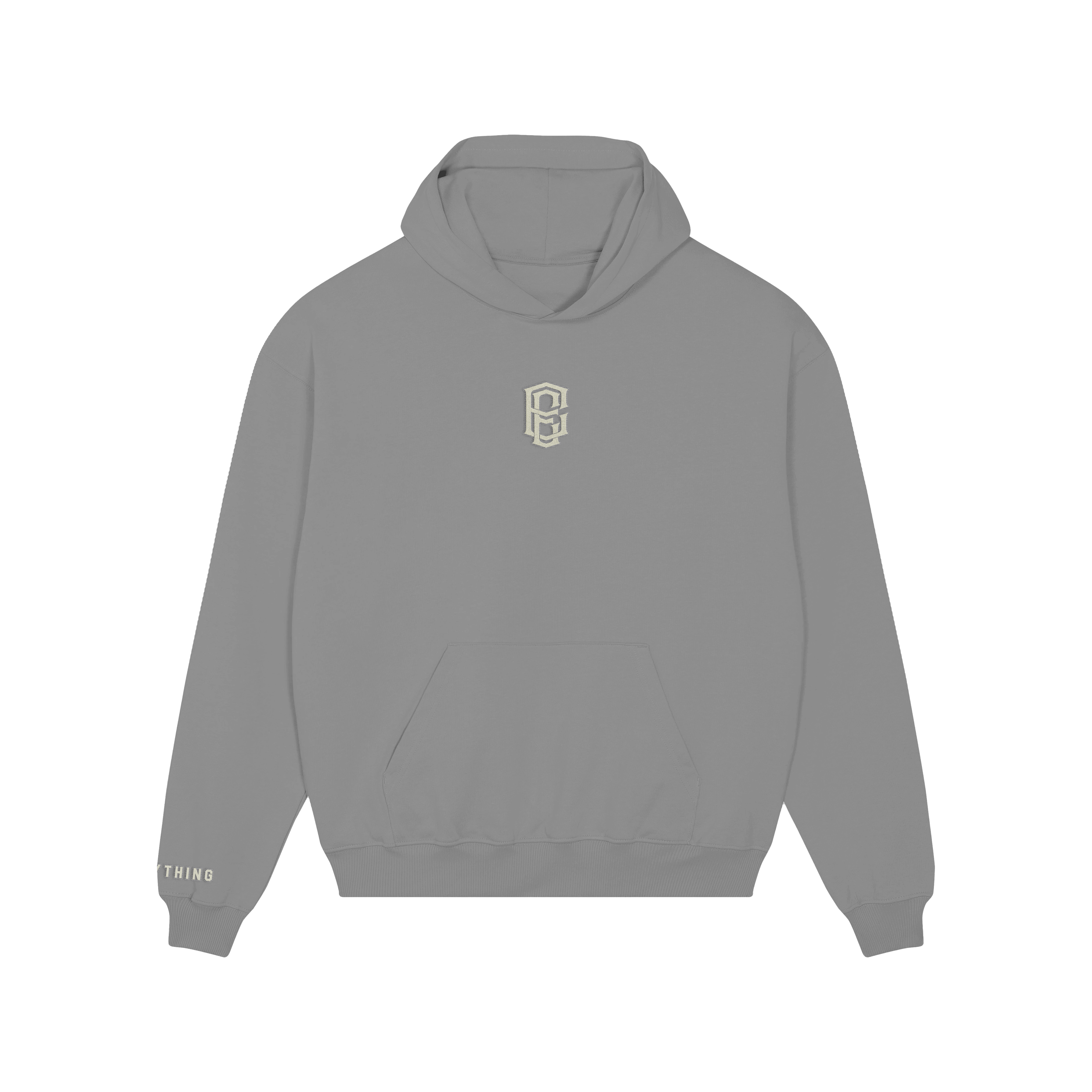 Gray Hoodie "Muscat Mist"